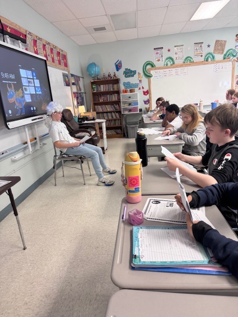 5th Grade Presidents' Day Celebration