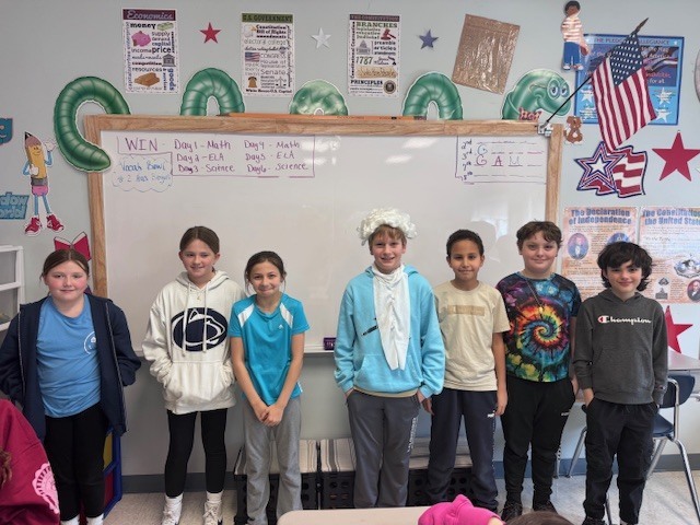 5th Grade Presidents' Day Celebration