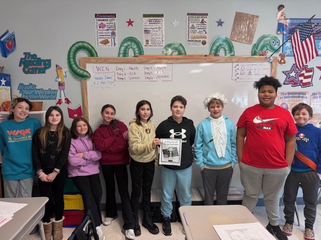 5th Grade Presidents' Day Celebration