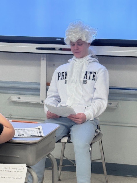 5th Grade Presidents' Day Celebration