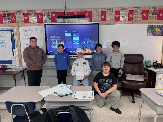 5th Grade Presidents' Day Celebration