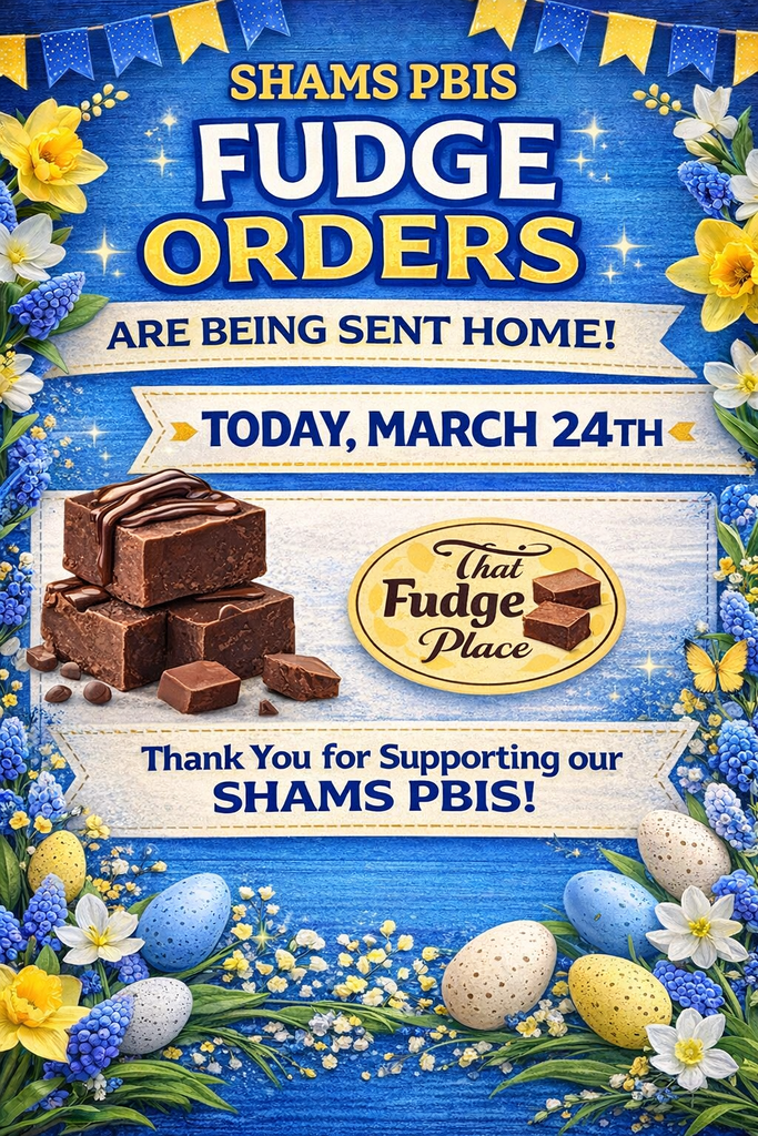 SHAMS PBIS Fudge Sale
