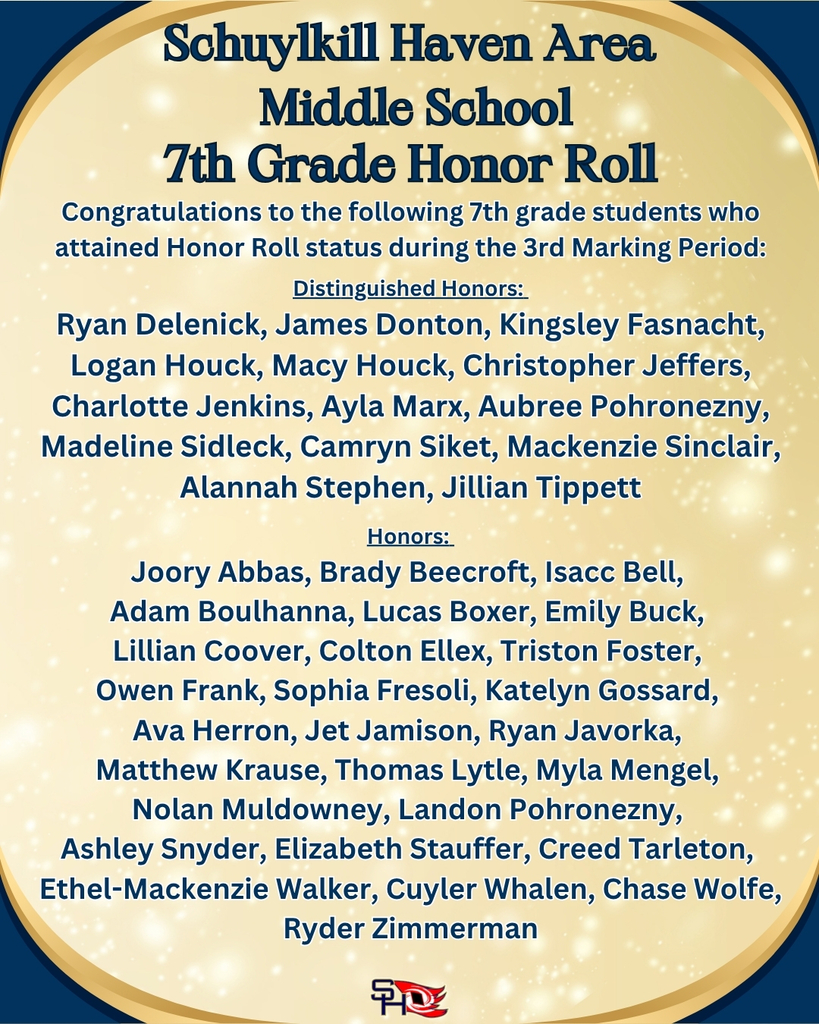 7th Grade Honor Roll