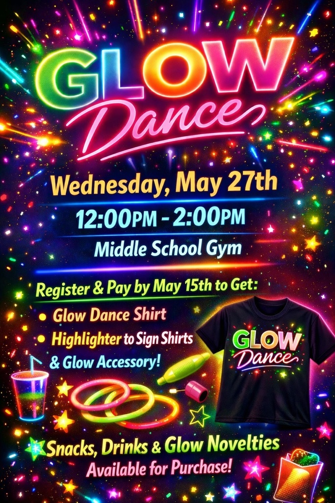Middle School PBIS Glow Dance