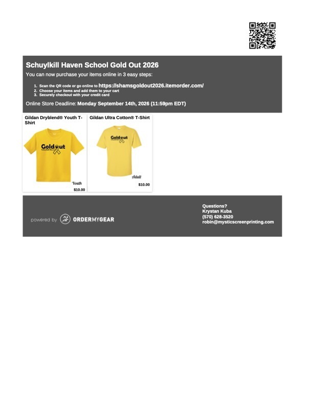 Gold Out t-shirt Sale