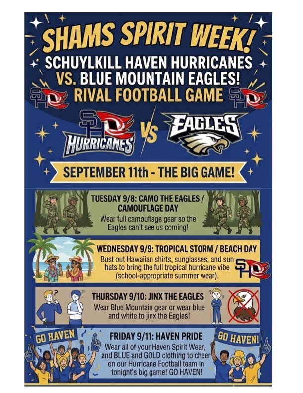 SHAMS Spirit Week