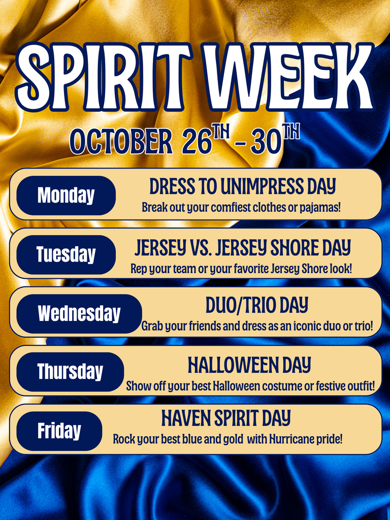 Spirit Week 2026