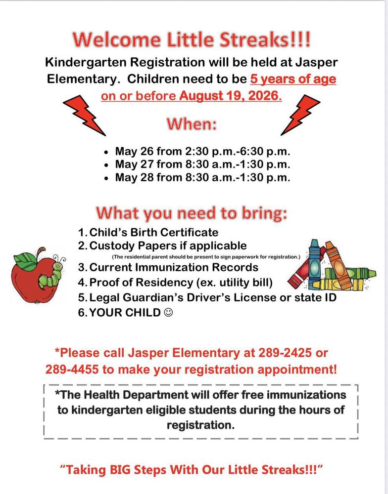 K Registration Flyer