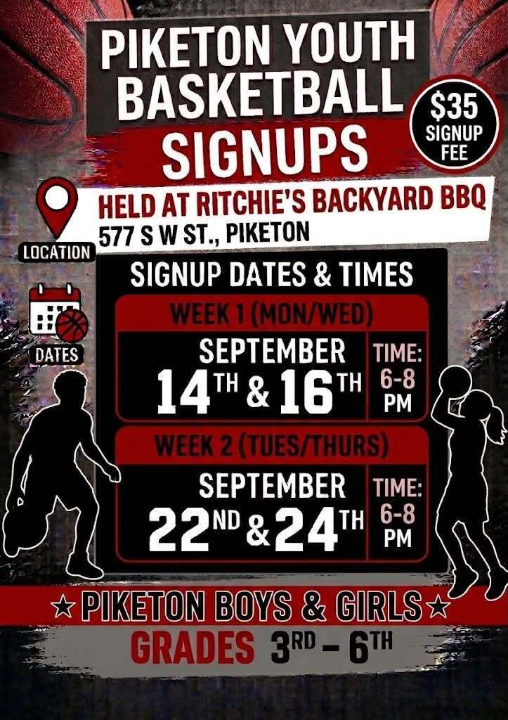 Youth Basketball Signups