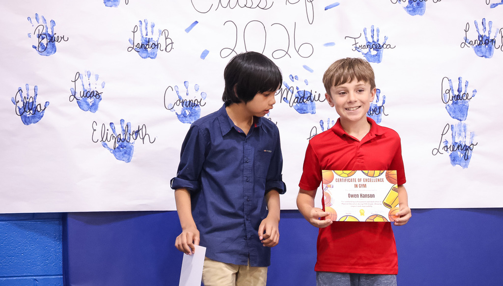 clayville 5th grade celebrtion 