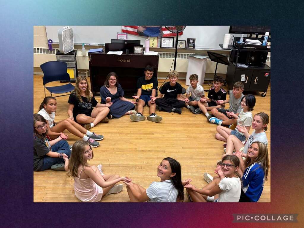 middle school students learning through music