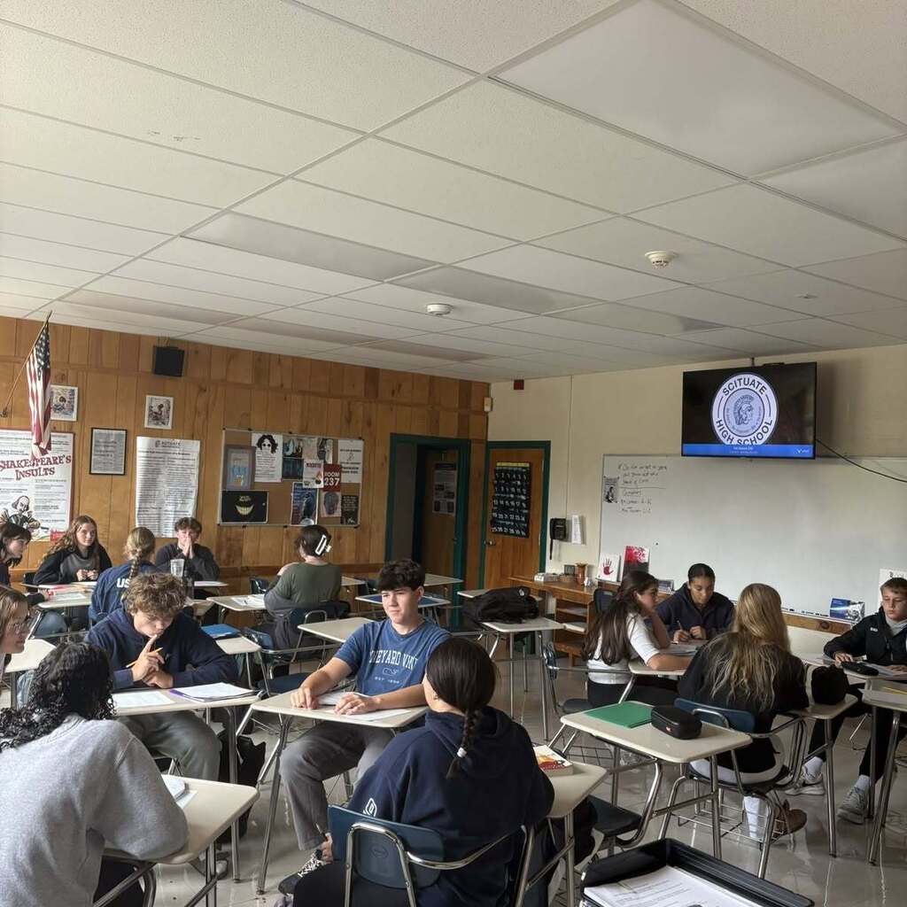 Scituate High School students