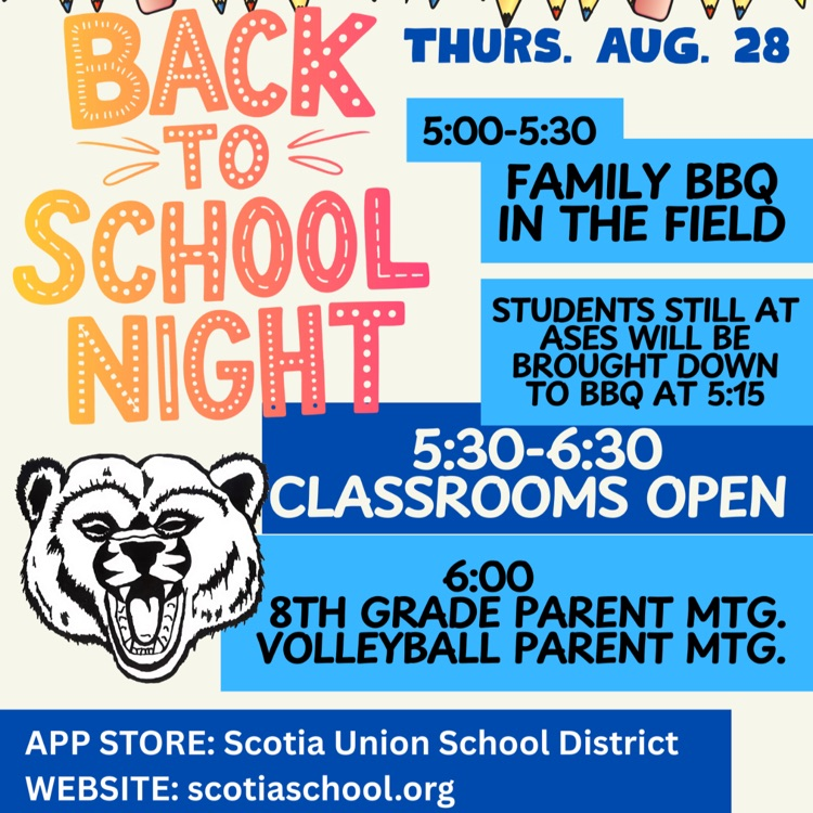 Back to School Night