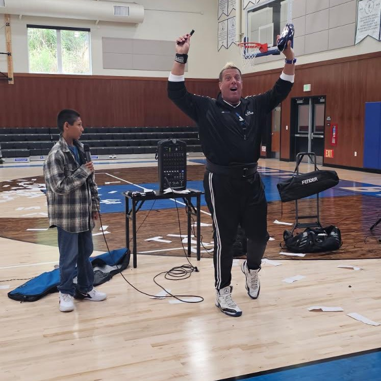 Jon Pritikin and student 