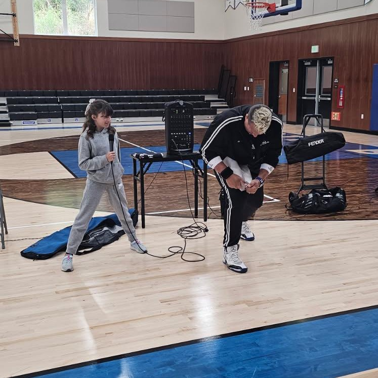 Jon Pritikin and student 