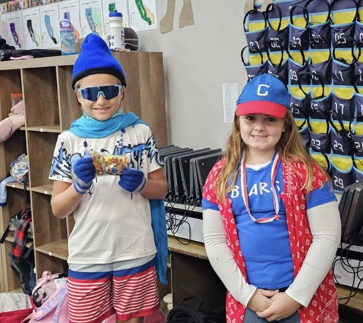 red white and blue day