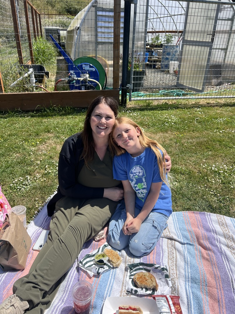lunch on the lawn