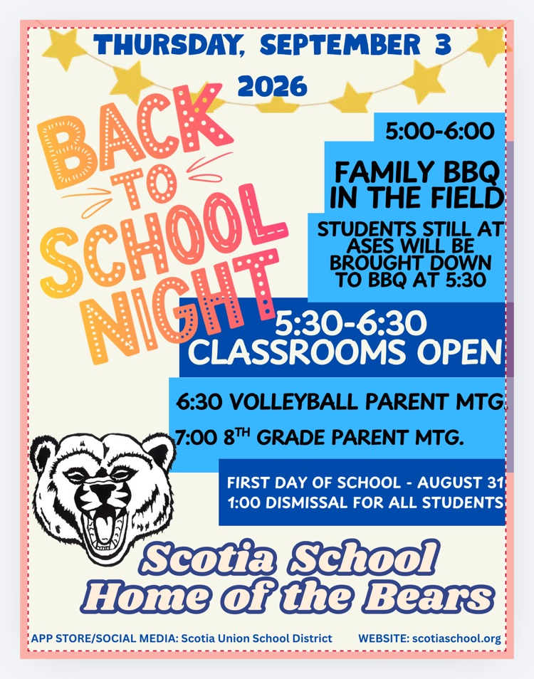 back to school night