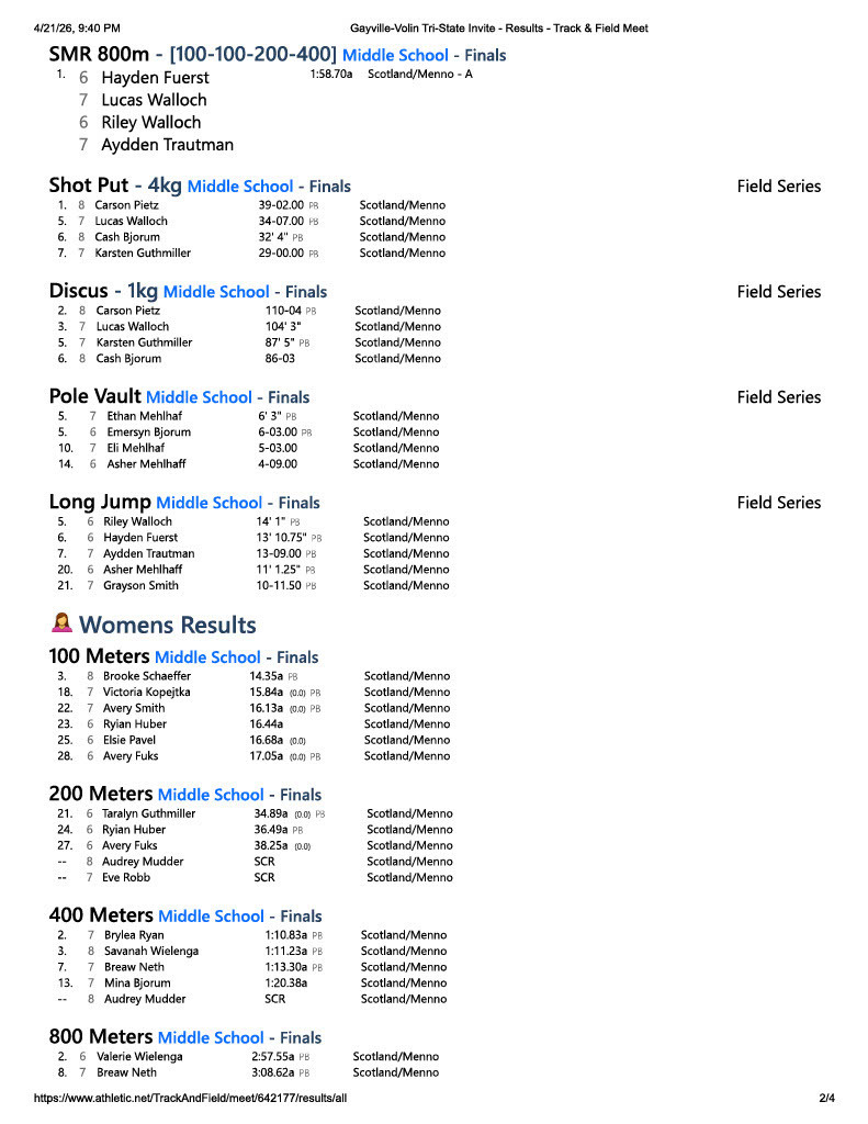 MS Track