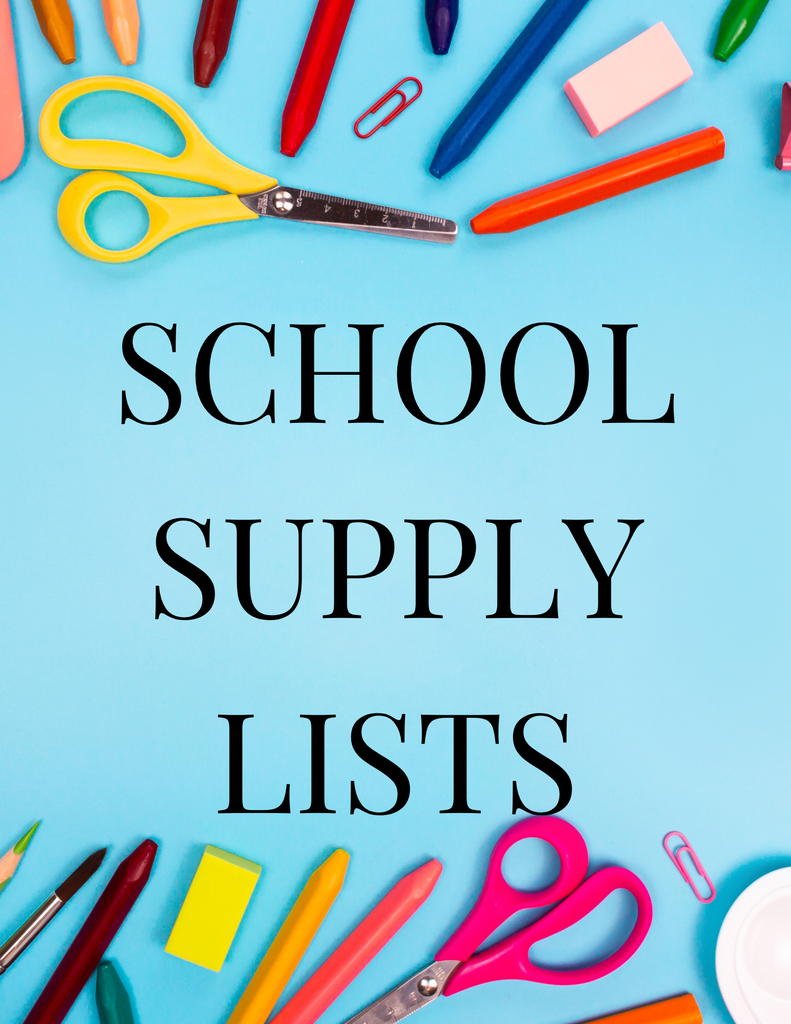 Supply List