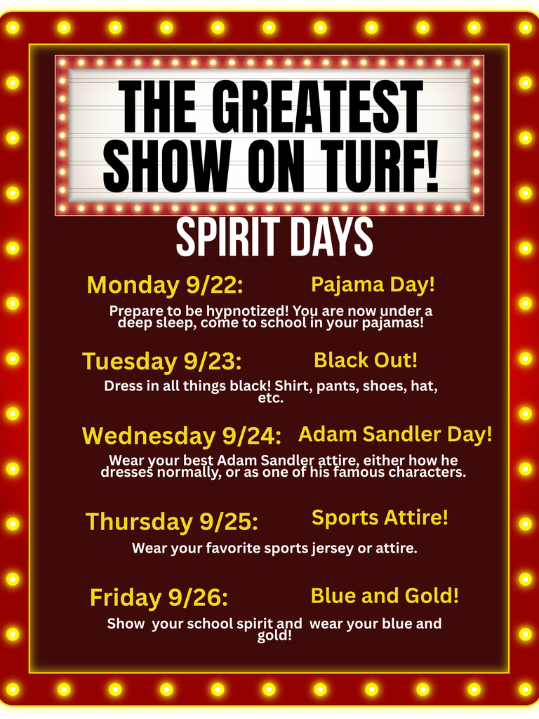 spirit days