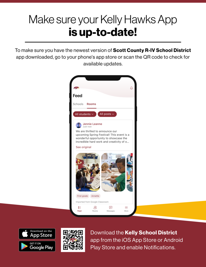picture describing updated kelly schools app 