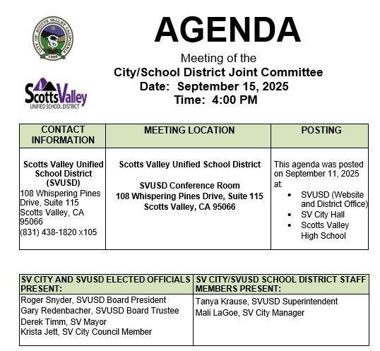 Agenda Image