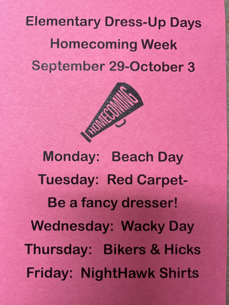 Homecoming week for the elementary students