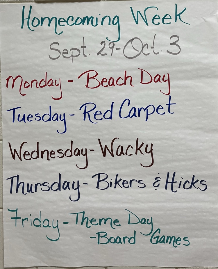 Homecomjng Week!