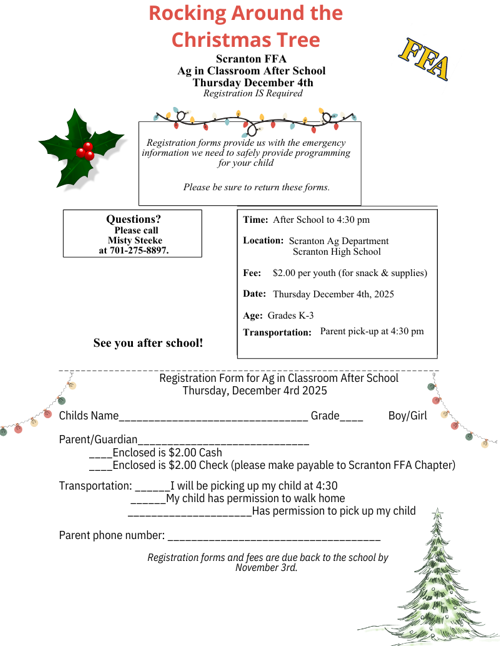 December Ag in Classroom