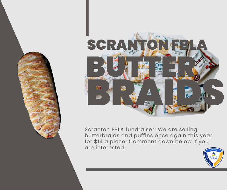 Butter Braid Fundraiser - Scranton FBLA