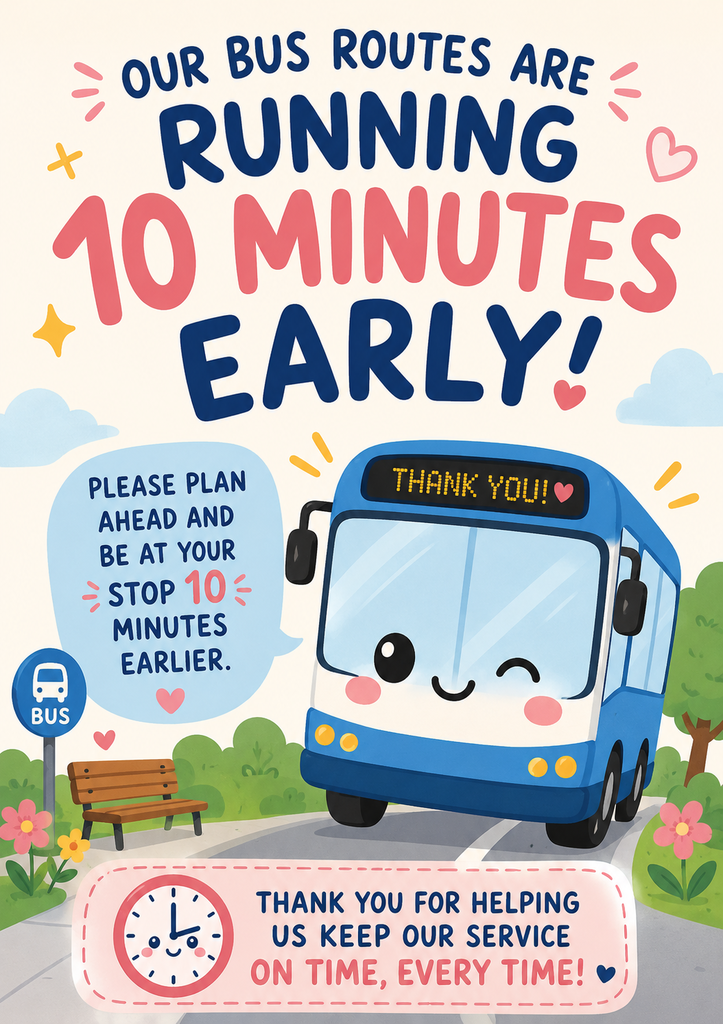bus sign