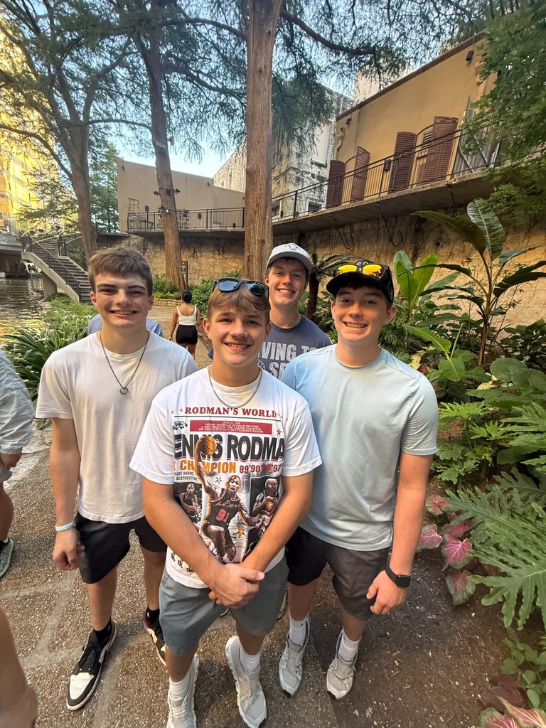 Boys on River Walk