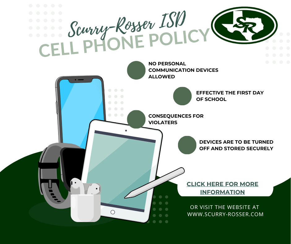 Texas Cell Phone policy information