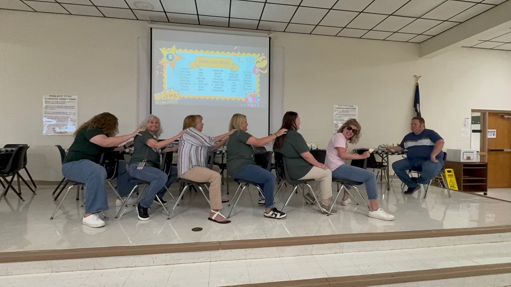 teachers performing a skit