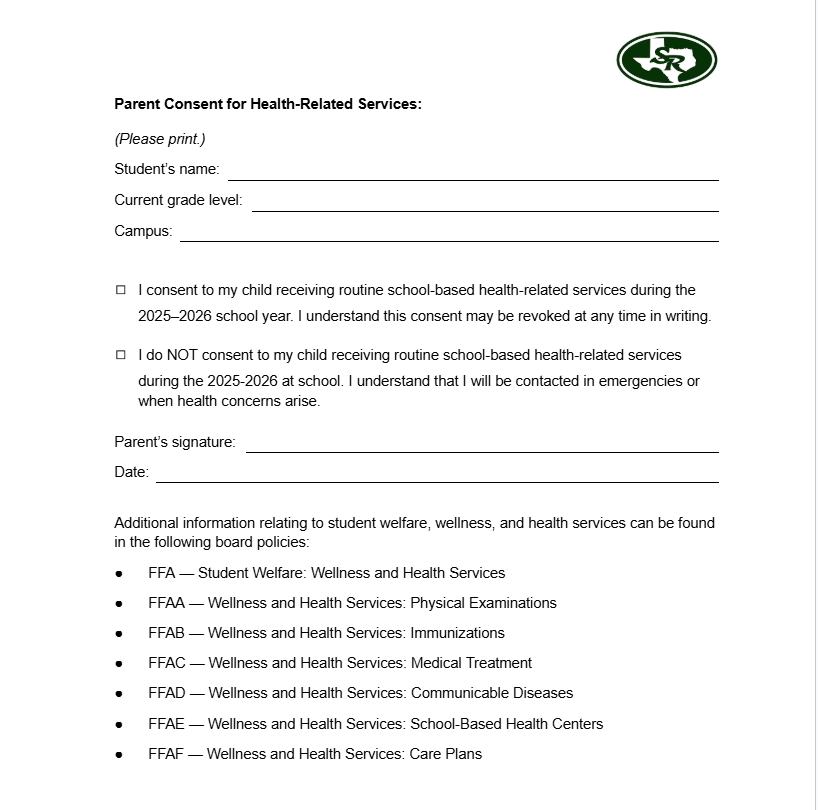 Notice of and Consent