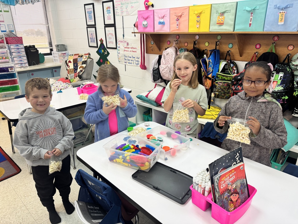 happy kids with popcorn