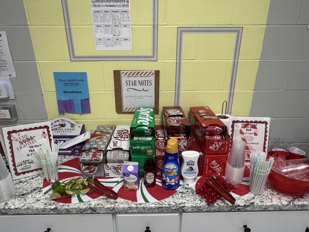 differnt kinds of sodas and soda addons