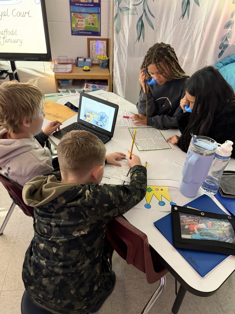 students working on question