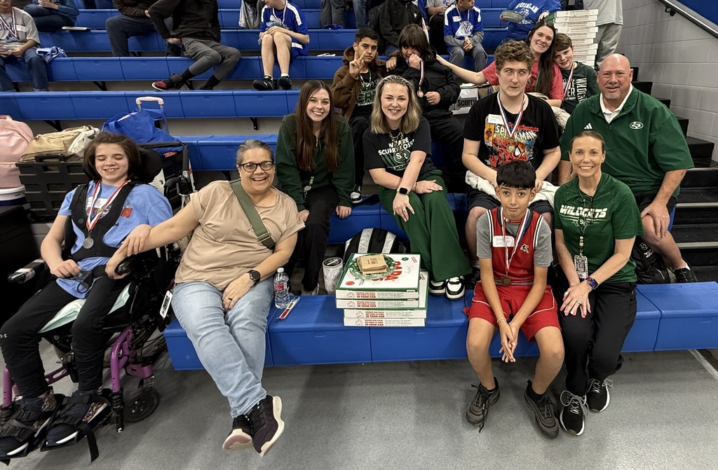 Teachers and students taking picture