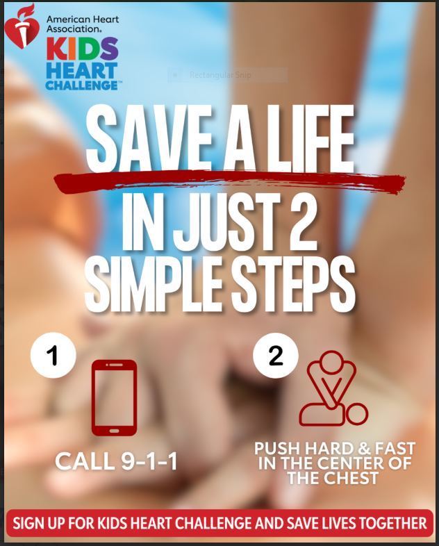 Kids Heart Challenge Poster