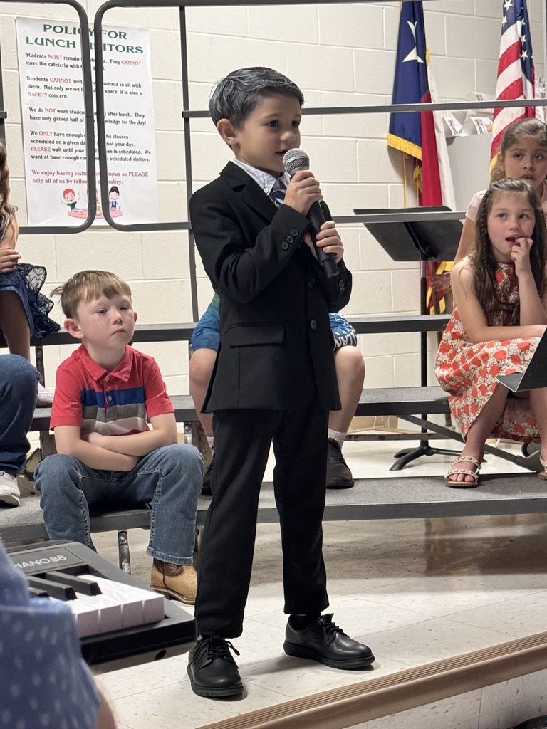 male student speaking at play