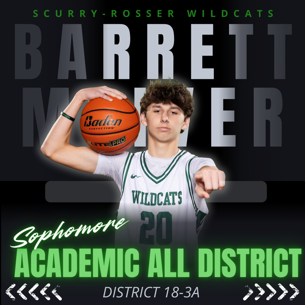 male student in white basketball jersey with #20 holding basketball on top of right should