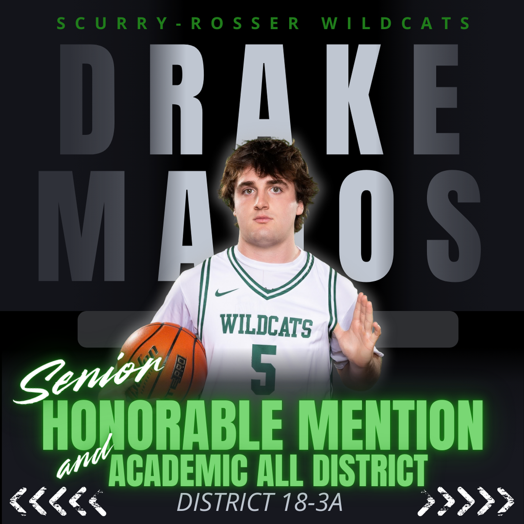 male student in a white basketball jersey with #5 holding a basketball to the side of his right ribs