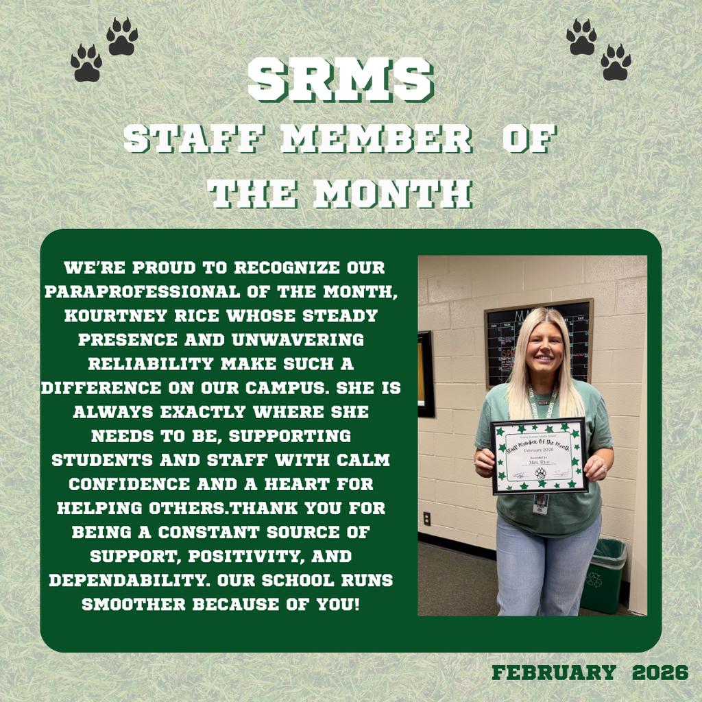 Staff member of the month