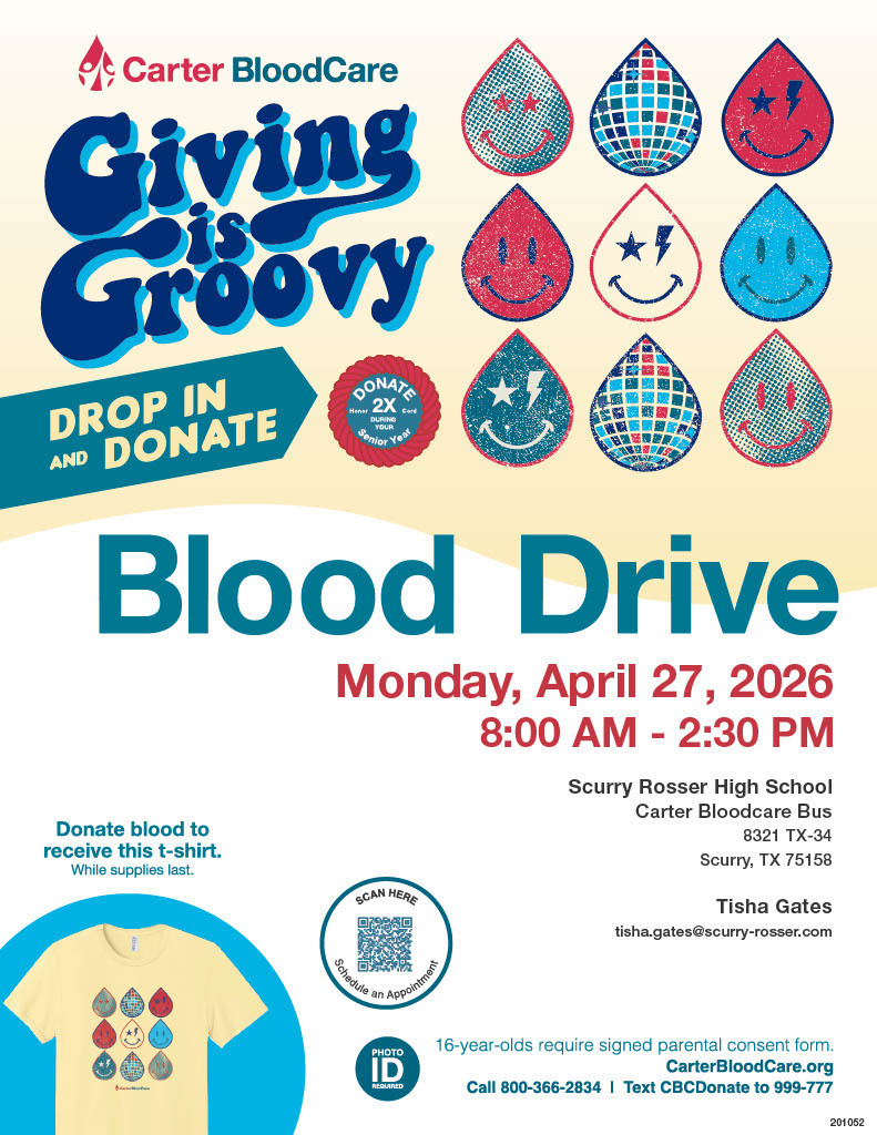 blood drive flyer