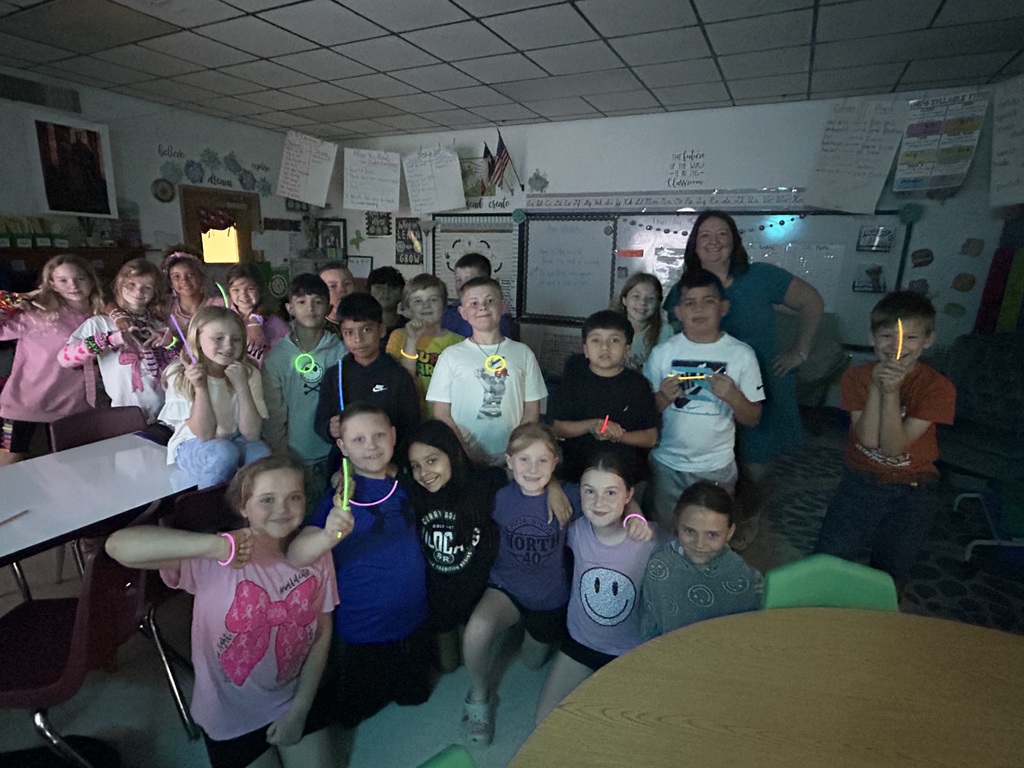 Class of happy students