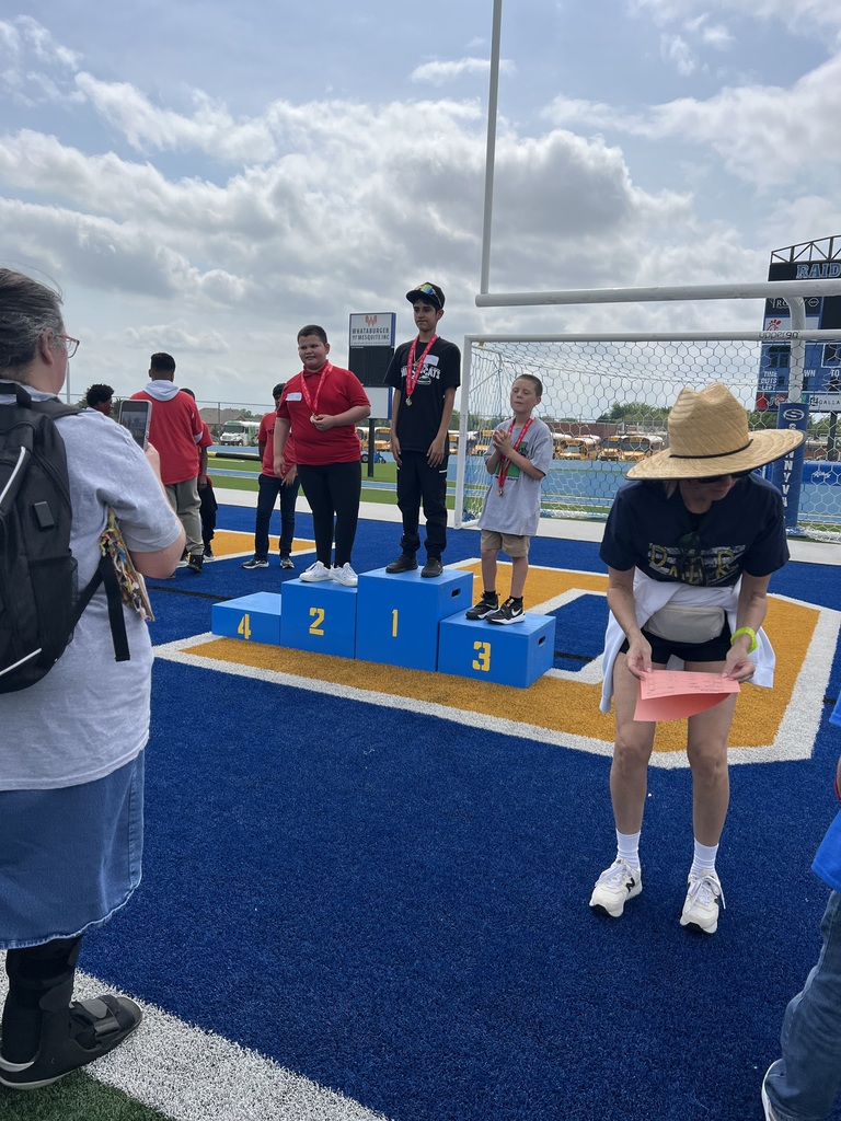 Students with medals