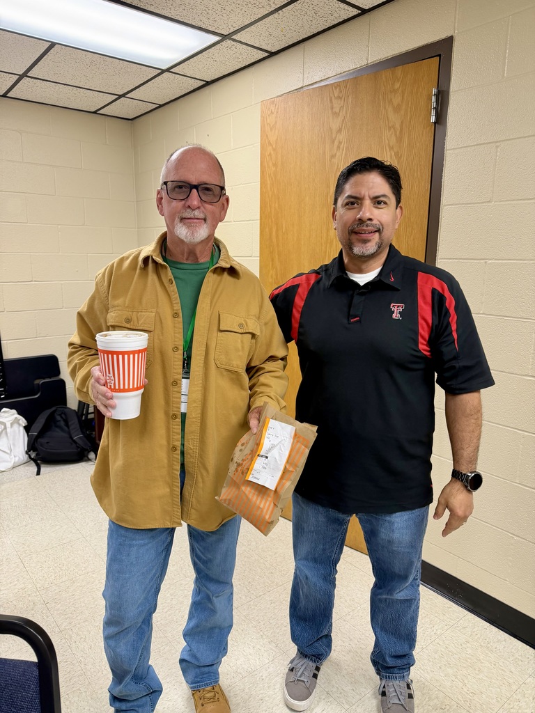 Principals with food