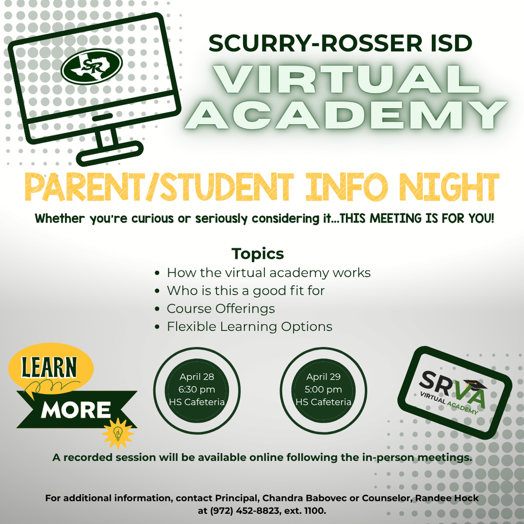 advertisment for virtual academy